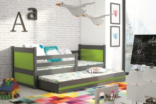 Łóżka dla dzieci podwójne – sprytne organizowanie dziecięcej przestrzeni