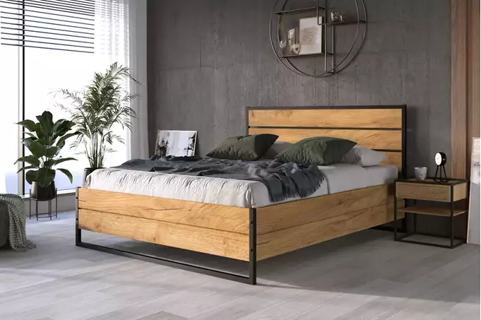 Nowoczesne łóżko sypialniane 180×200 – idealne połączenie stylu i komfortu