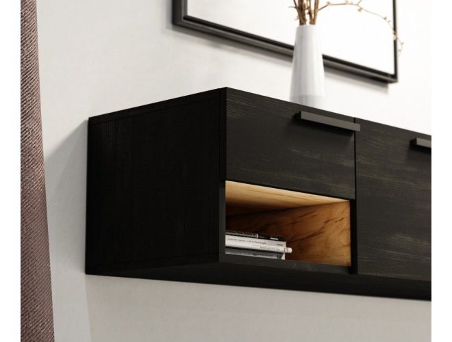 Nowoczesne aranżacje wnętrz z szafkami RTV loft